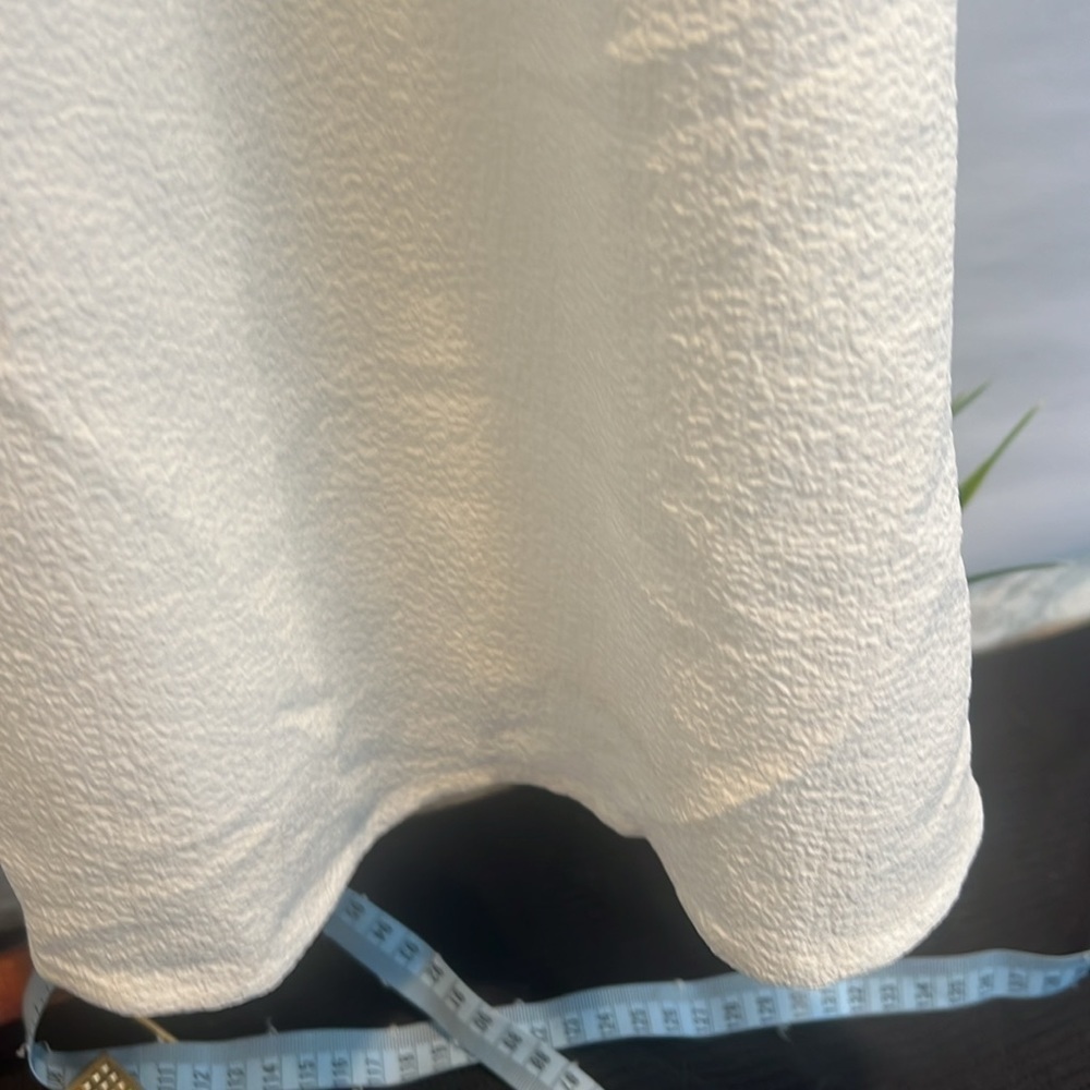 Shein White almost cream Embroidered Dress - Picture 4 of 9